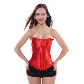 Corsets and Bustiers Burlesque Masquerade Tight Lace Corselet Top for Women Sexy Plus Size Push Up Boned Carnival Party Clubwear