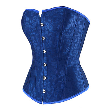 Corsets and Bustiers for Women Vintage Lace up Boned Brocade Corselet Floral Embroidery Carnival Party Clubwear Casual Sexy Top