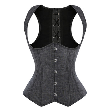 Grebrafan Underbust Corsets for Women Classic Satin Bustier Top (US(2-4)  XS, Black) : : Clothing, Shoes & Accessories